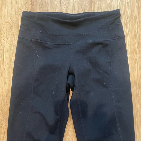 Zella Crop Back Zippers Leggings SHORT - Picture 5 of 8